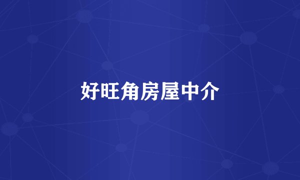 好旺角房屋中介