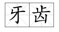 牙齿怎么读