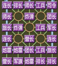 求一个胜率高的四国军棋布局