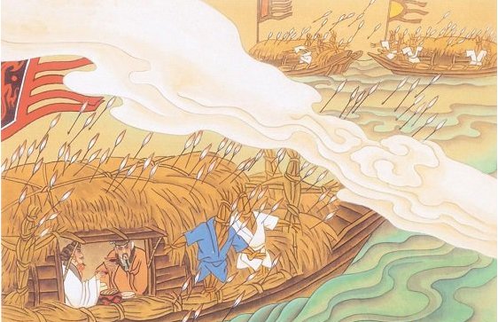 《草船借箭》的故事概括是什么？