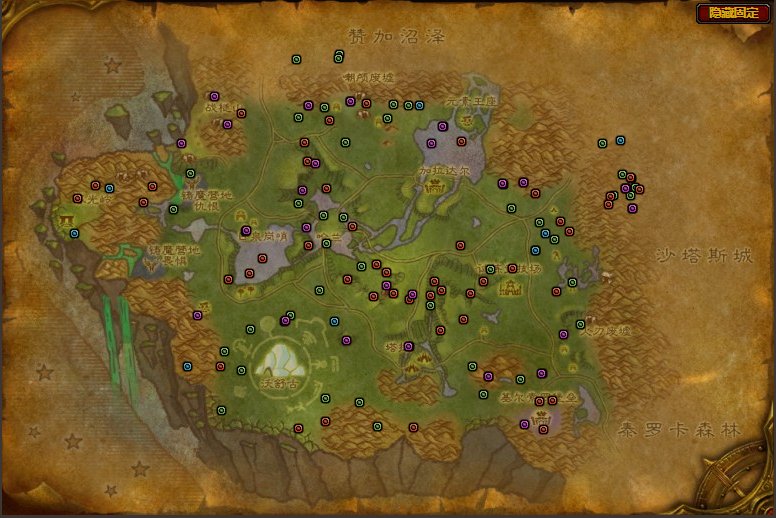 魔兽世界外域哪里产出的是魔铁矿石？