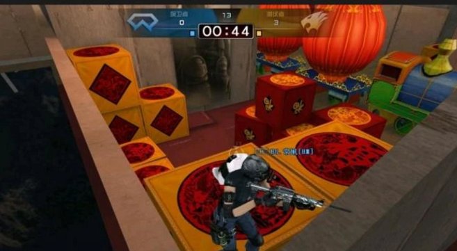 穿越火线CF 新年广场 B斜坡 bug 怎么卡 哪位大神可以具体说一下过程。。。。谢谢啦