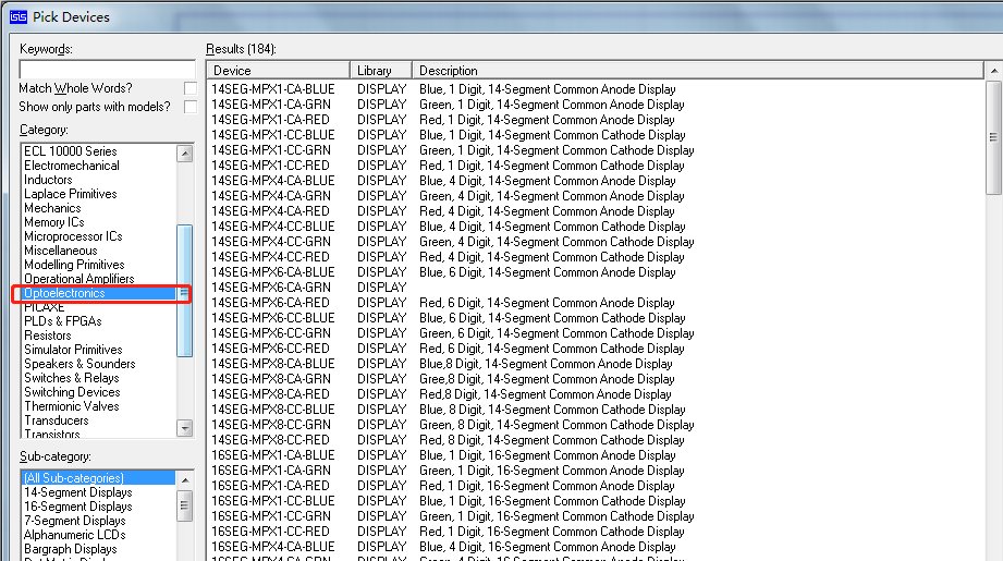 如何在protues中查看数码管