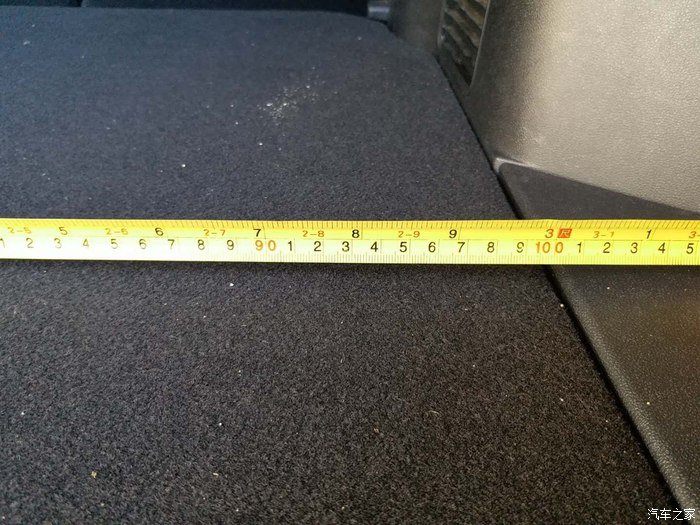 用尺寸来说一下爱车长安CS55内部事实空间