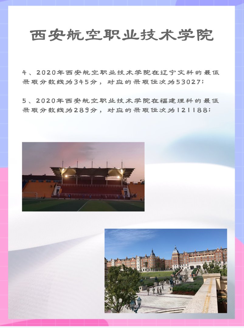 西安航空职业技术学院录取分数线是多少？