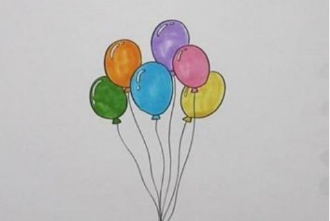 怎么画气球好看又简单