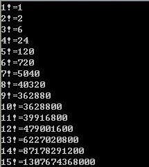 n的阶乘等于什么