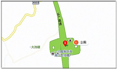 乐广高速100公里是什么地方，有个什么服务区