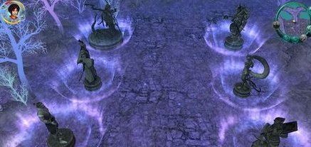 仙剑5幻木小径雕像是怎么弄的啊