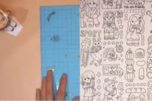 小麻薯的贴纸怎么画