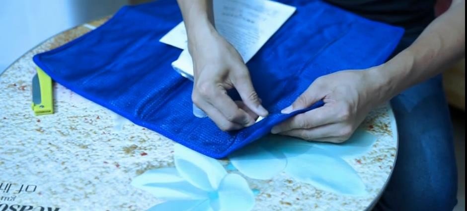 冰晶坐垫怎么用