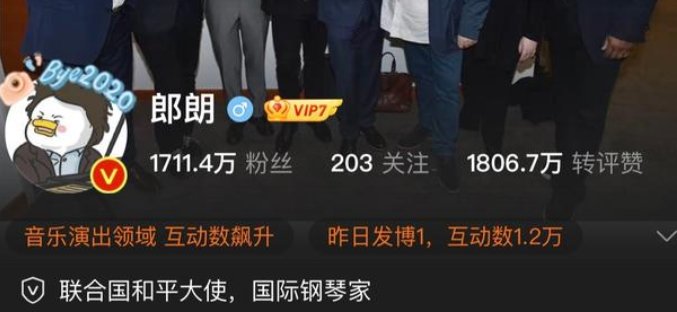 郎朗社交平台换头像，和本人一模一样，网友对此作何评价？