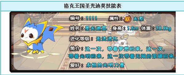 洛克王国圣光迪莫怎么得 圣光迪莫在哪抓