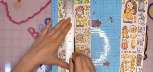 如何自制小麻薯手帐胶带