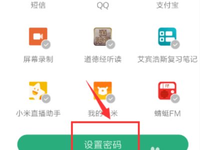 如何为相册设置密码？