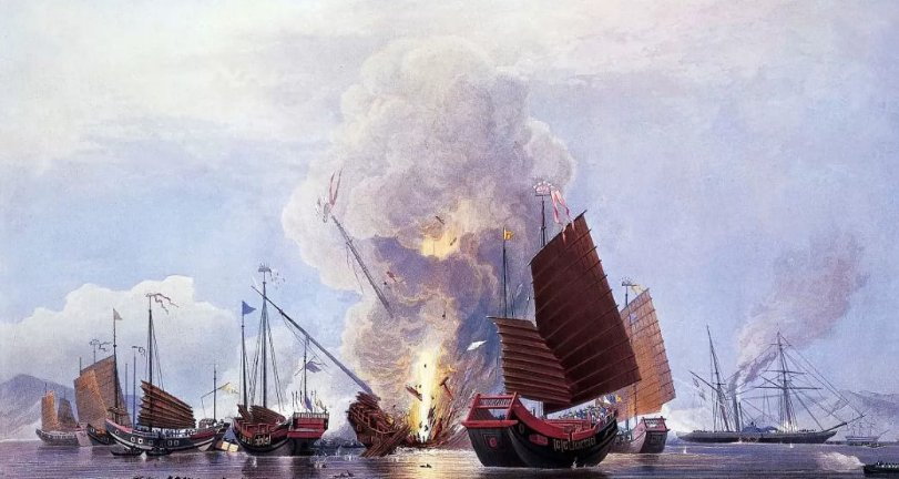 鸦片战争分为几次？