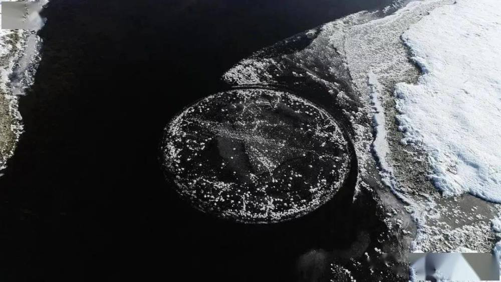 “中国冷极”根河市再现冰圆盘,这是怎样形成的?