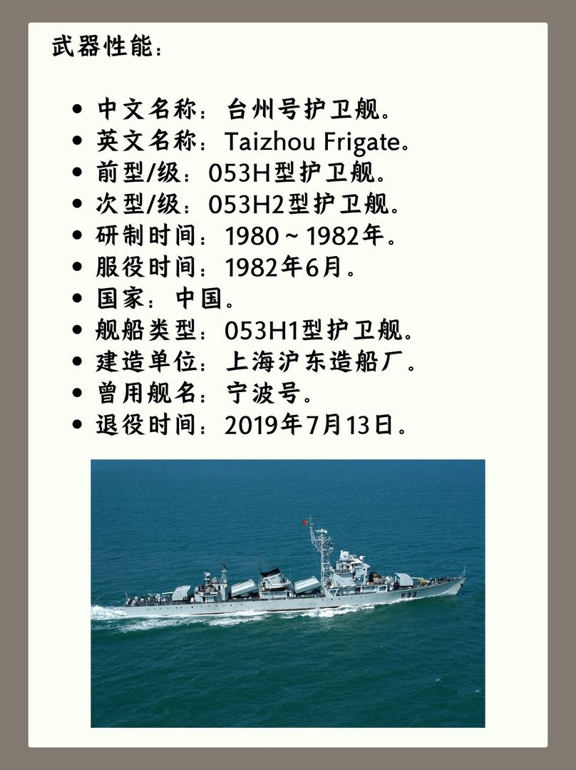 533台州号护卫舰