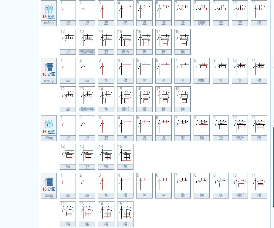 慒慒懂懂是什么意思