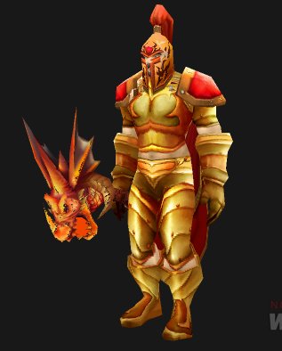 魔兽世界战士的幻化，推荐出满意的追500分