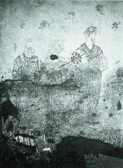 长安年少惜春残 争认慈恩紫牡丹作者