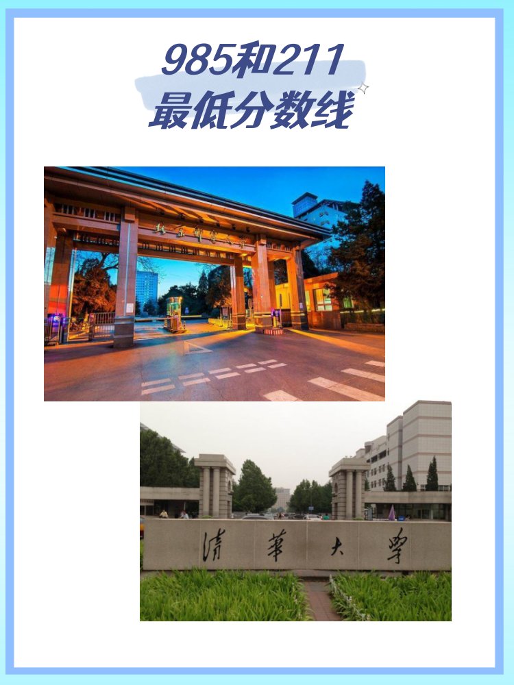 考985或211要多少分