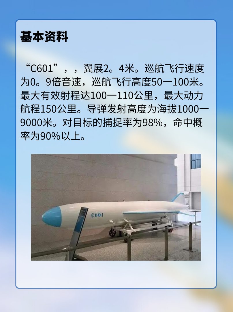 C601空舰导弹