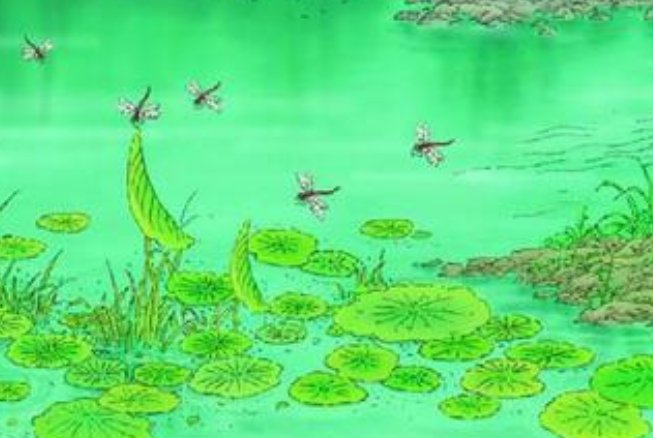 树阴照水爱晴柔什么意思