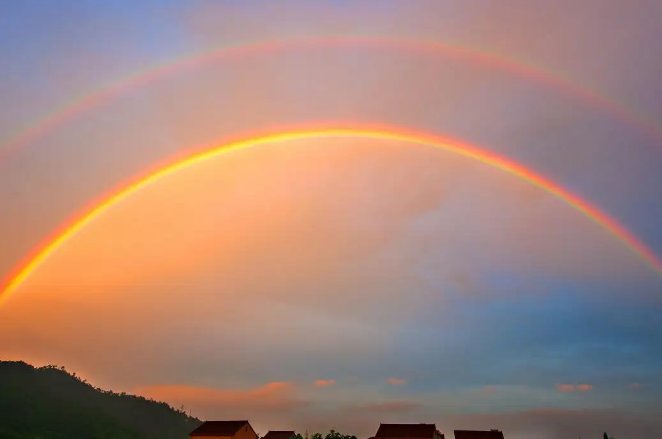 有人说彩虹像什么，还有哪个像什么？