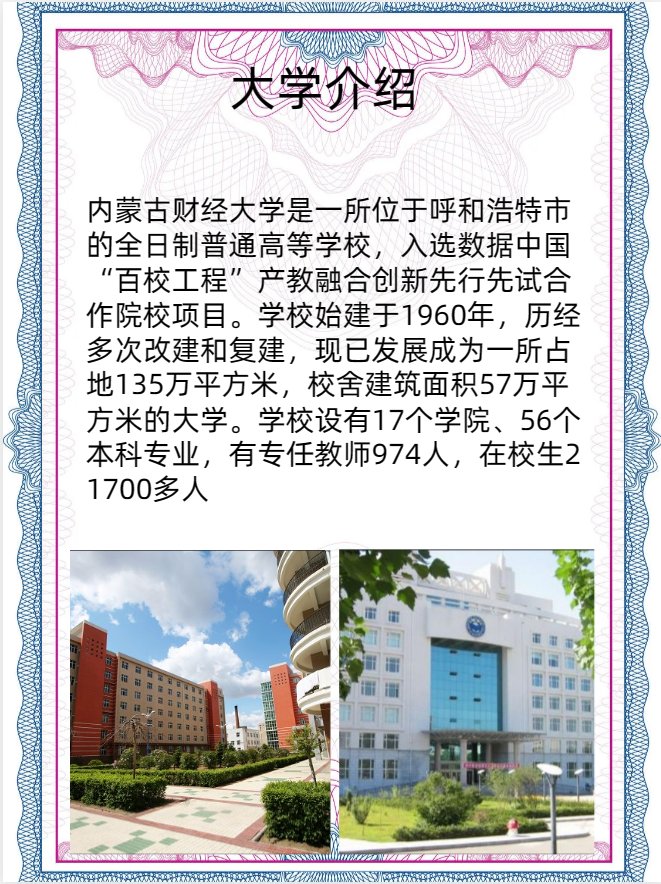 内蒙古财经大学分数线