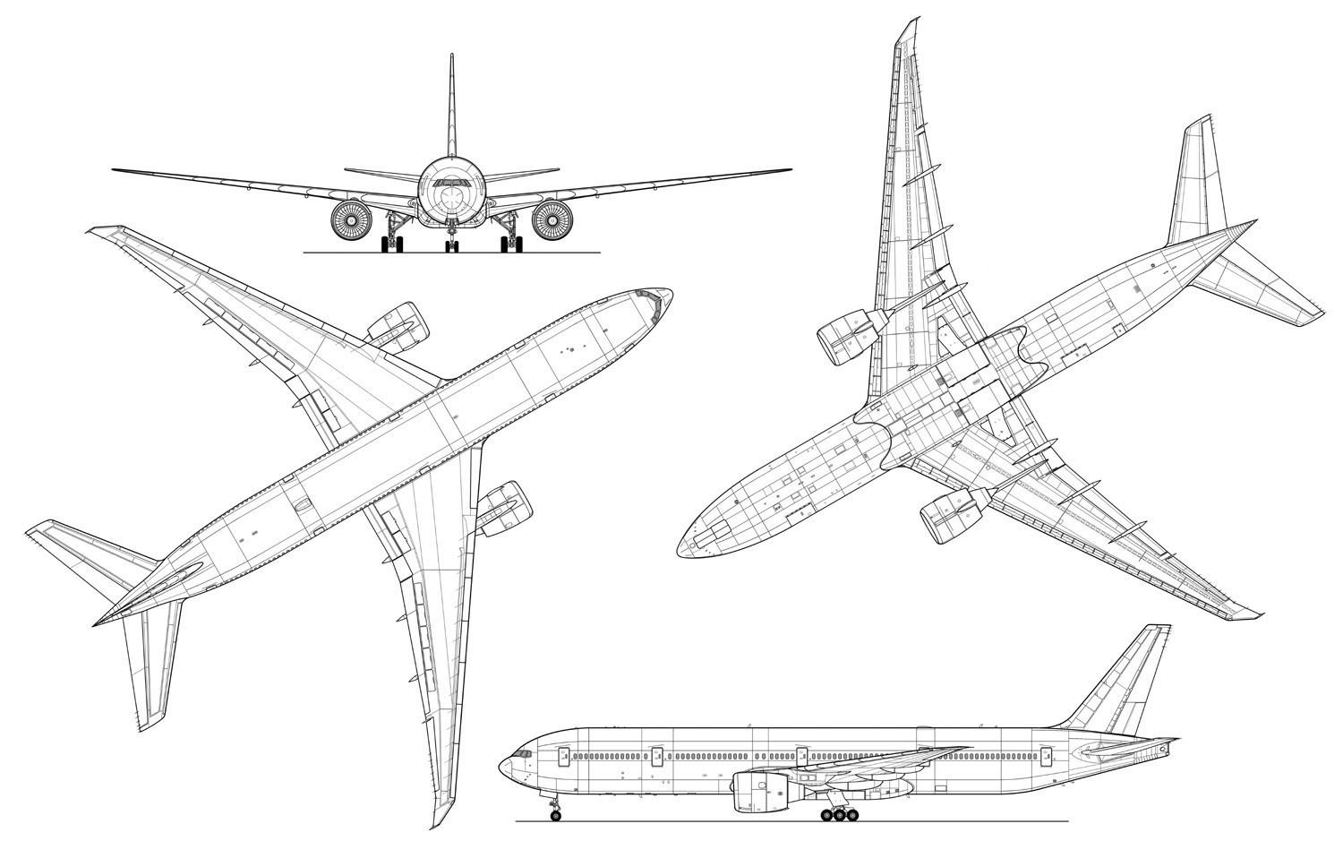 北京飞洛杉矶的CA983飞机什么机型