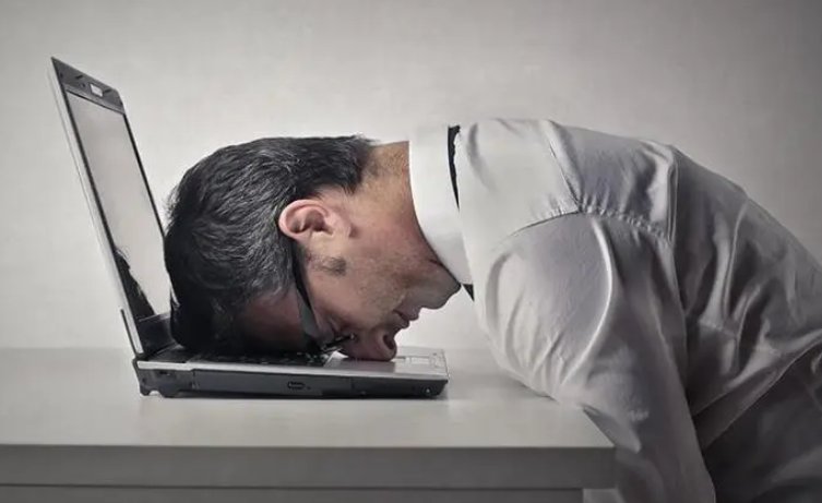 用灰心丧气说一句话