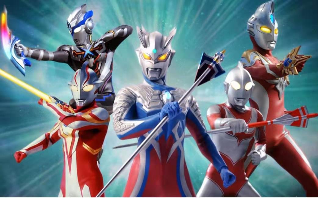 一共有多少个奥特曼?