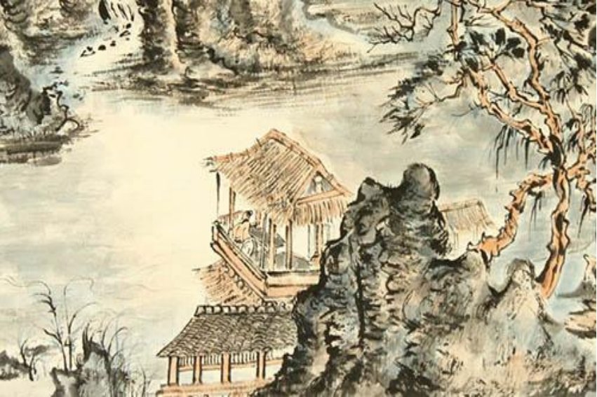 山童隔竹敲茶臼上一句