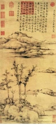 中国山水画中三景指什么意思？