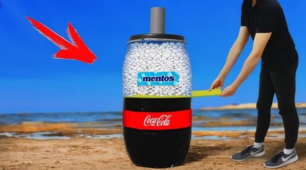 曼妥思和可乐反应