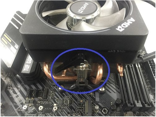 cpu风扇怎样拆？