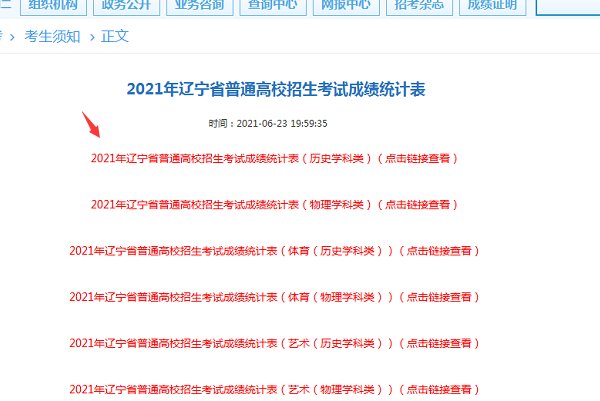 2021辽宁高考分数线一分一段