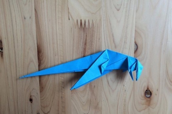怎么用纸折一只神龙