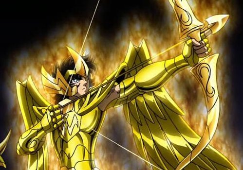 请问在《圣斗士星矢》里哪一集星矢穿上了黄金圣衣？