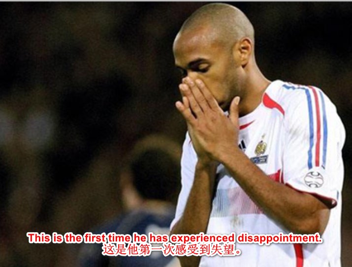 for the first time 什么意思？