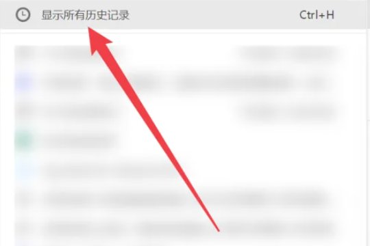 怎么查看历史搜索记录