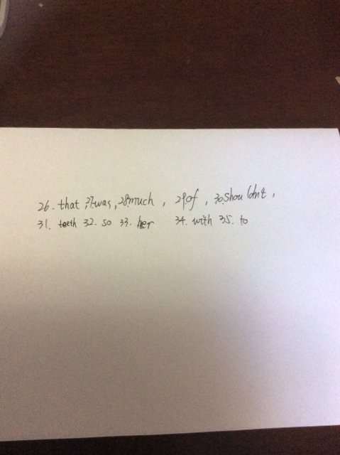 看图填词