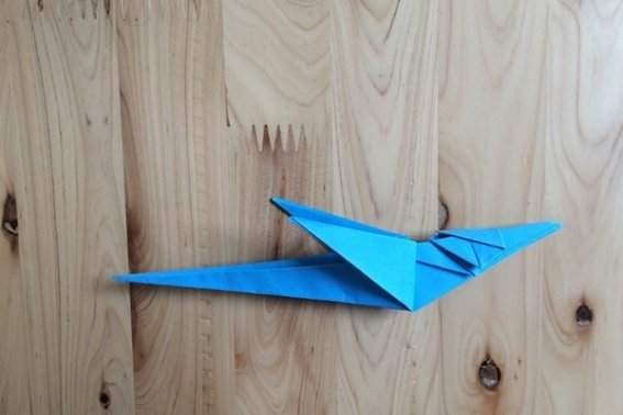 怎么用纸折一只神龙