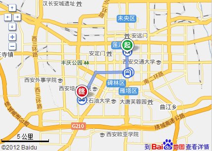 从钟楼到枫林绿洲西口的公交路线