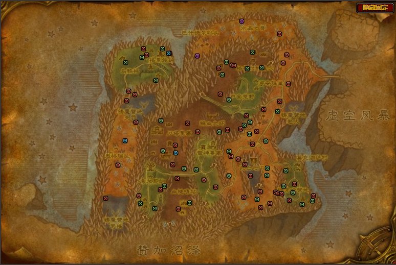 魔兽世界外域哪里产出的是魔铁矿石？