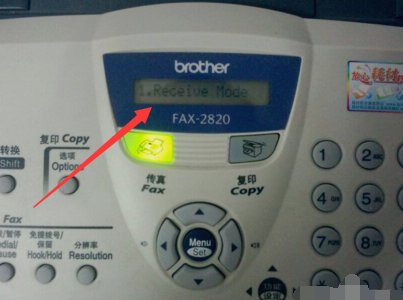 兄弟-2820传真机，怎样设置自动接收