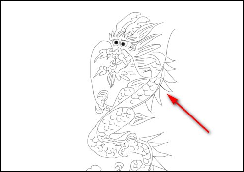 最简单画飞龙怎么画