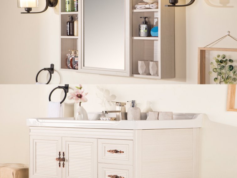 太空铝浴室柜和实木浴室柜哪样好？