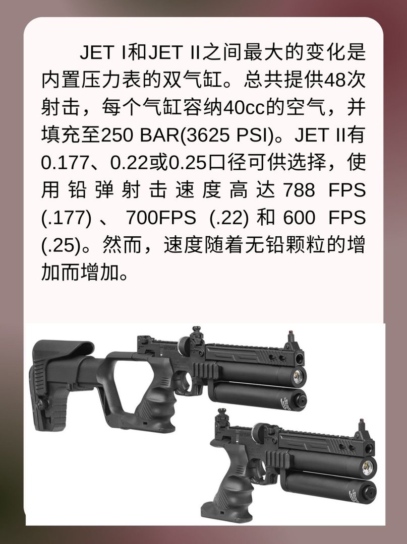 双气缸JETIIPCP气手枪